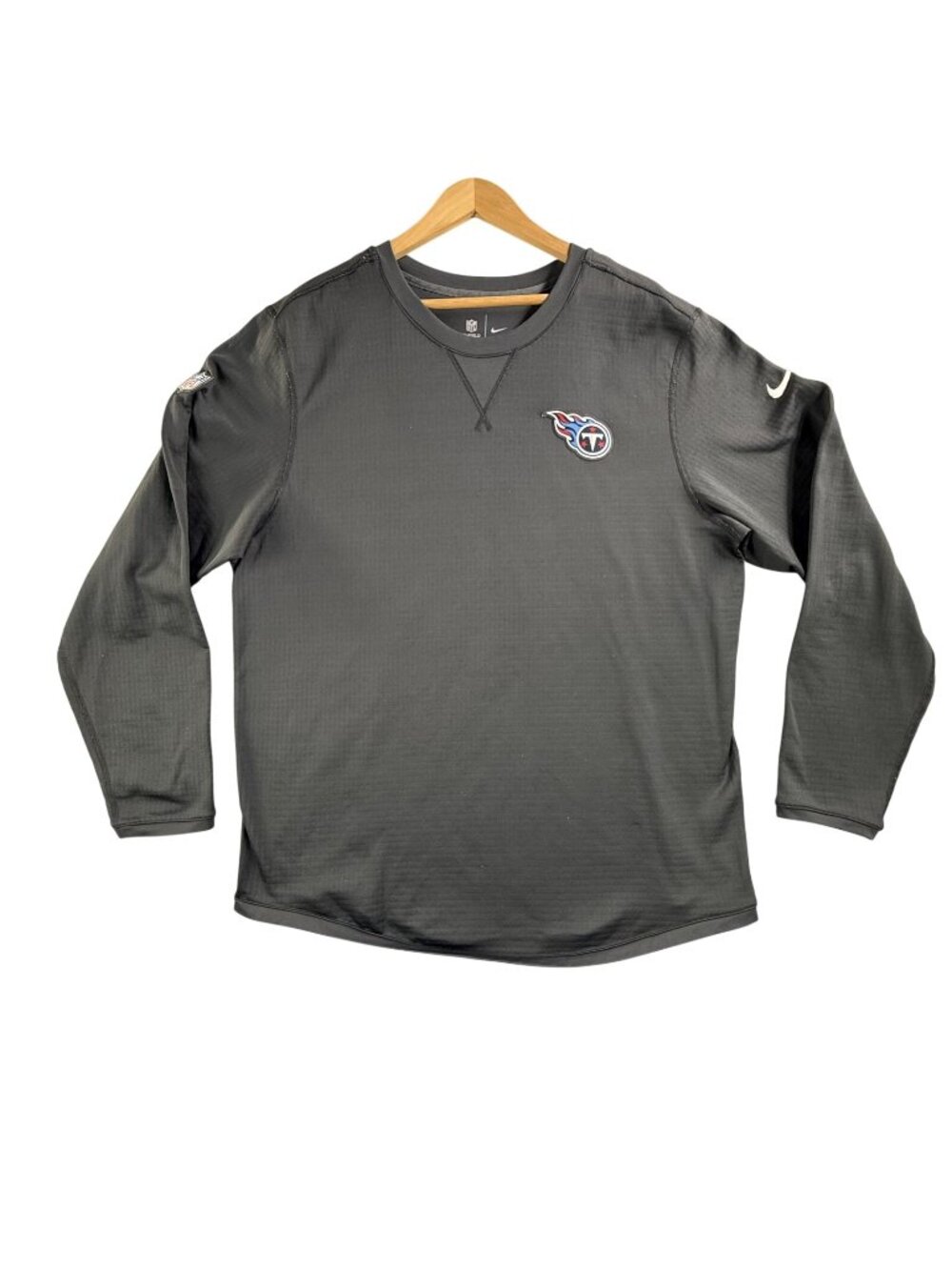 Tennessee Titans Sweatshirt Mens XL Gray NFL Football Nike On Field Pullover